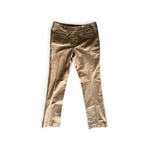 etcetera pants brown sz 4 small